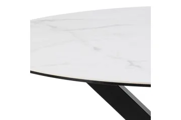 Ganesh Matbord 119 cm Rund - Vit - Products - Möbler - Bord & matgrupp - Matbord & köksbord