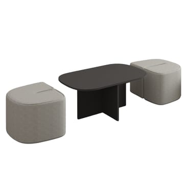 Hu Soffbordsset 90x42,9x45 cm - Antracit - Products - Möbler - Bord & matgrupp - Soffbord