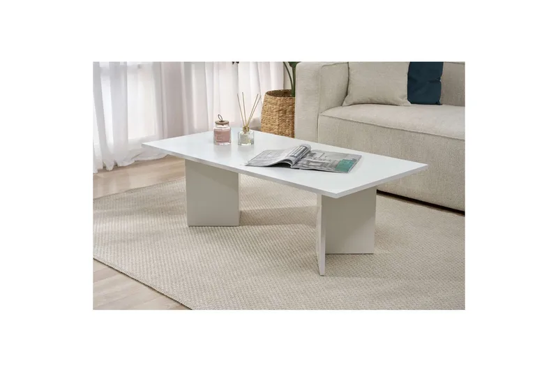 Isami Soffbord 119 cm - Vit - Products - Möbler - Bord & matgrupp - Soffbord