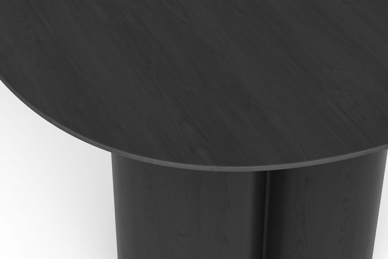 Juno Matbord Oval 220x100 cm Fanér - Svart - Products - Möbler - Bord & matgrupp - Matbord & köksbord