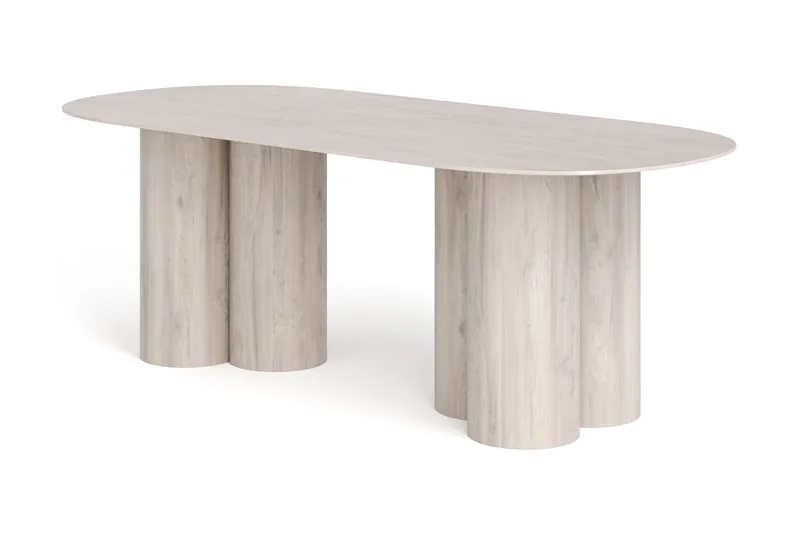 Juno Matbord Oval 220x100 cm Fanér