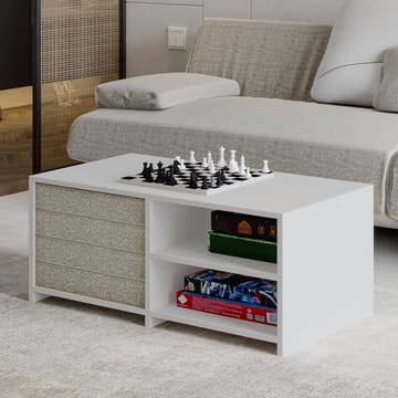 Kavon Soffbordsset 90x44,1x45 cm - Vit - Products - Möbler - Bord & matgrupp - Soffbord