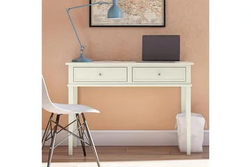 Franklin Skrivbord 90 cm med Förvaring Låda Vit - Dorel Home - Products - Möbler - Bord & matgrupp - Kontorsbord - Datorbord