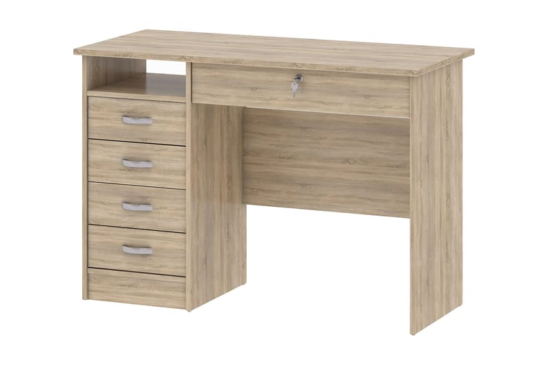 Function Skrivbord 109 cm med Förvaring Lådor + Hylla - Products - Möbler - Bord & matgrupp - Kontorsbord - Datorbord