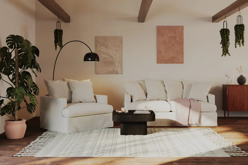 Kopparbo Soffbord 80 cm Svart - Svart trä - Products - Möbler - Bord & matgrupp - Soffbord