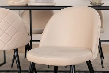 Leif matbord med 4st Velvet matstol - Products - Möbler - Bord & matgrupp - Matgrupp