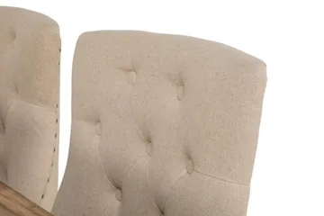 Lyon Förlängningsbar Matgrupp 200 cm med 6 Viktoria Stol - Natur/Vit/Beige - Products - Möbler - Bord & matgrupp - Matgrupp