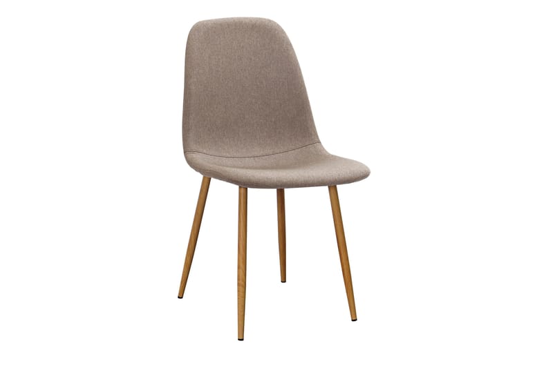 Marcelen Matbord Förlängningsbart med illäggsskiva +  6 st Nibe stol brun med ek ben - Brun - Products - Möbler - Bord & matgrupp - Matgrupp