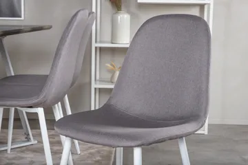 Marina Matgrupp 180 cm Rektangulär med 6 Polar stolar - Grå - Products - Möbler - Bord & matgrupp - Matgrupp