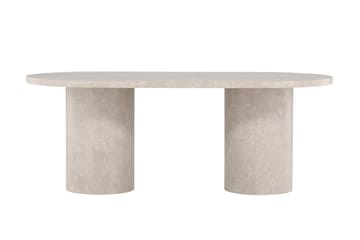 Matbord Peach Narvik Dining Table 100x200 cm - Beige Marblelook / Beige - Products - Möbler - Bord & matgrupp - Matbord & köksbord
