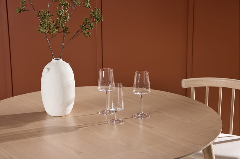 Matbord Peach Flora Dining Table ø120 - Whitewash / Veneer Whitewash - Products - Möbler - Bord & matgrupp - Matbord & köksbord