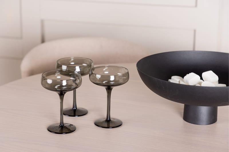 Olivia Matgrupp 110 cm Rund med 4 Modesto stolar - Whitewash - Products - Möbler - Bord & matgrupp - Matgrupp