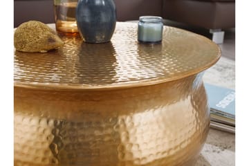 Osagie Soffbord 60 cm Runt - Guld - Products - Möbler - Bord & matgrupp - Soffbord