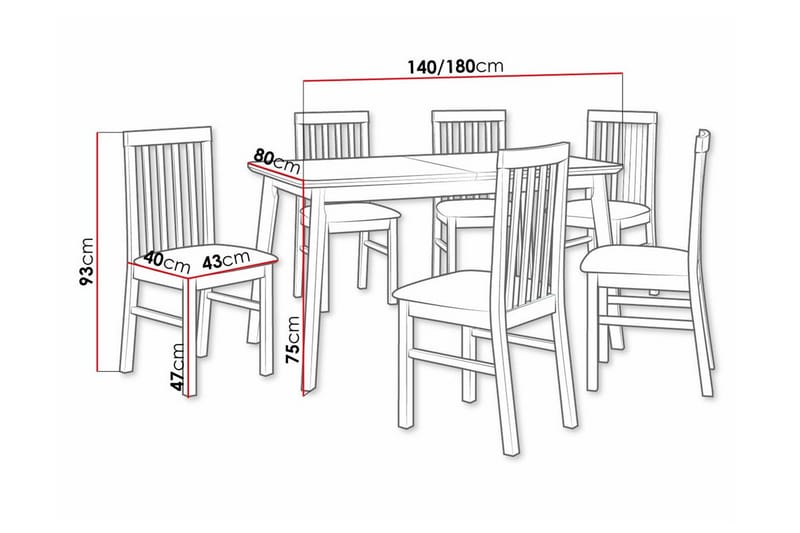 Patrickswell Matgrupp - Products - Möbler - Bord & matgrupp - Matgrupp