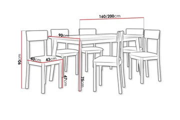 Patrickswell Matgrupp - Products - Möbler - Bord & matgrupp - Matgrupp