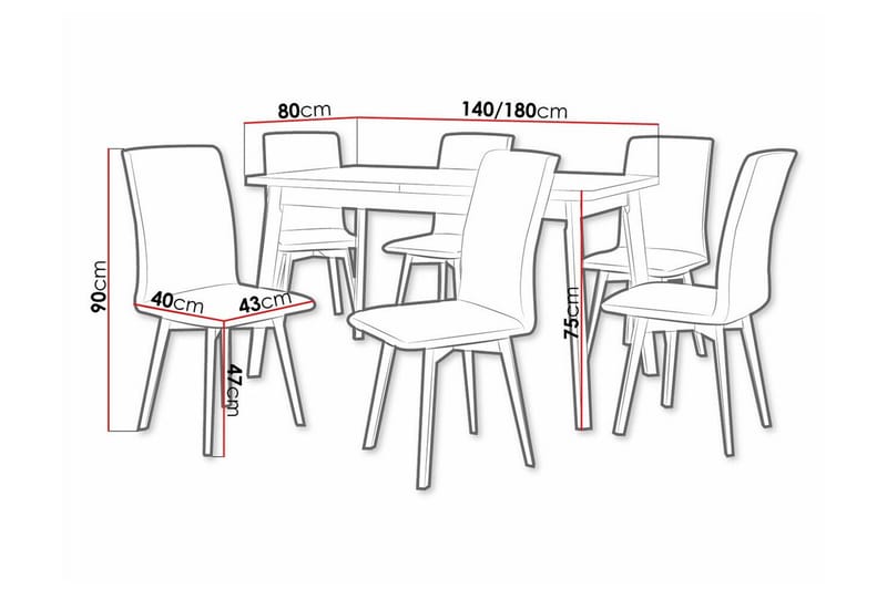Patrickswell Matgrupp - Products - Möbler - Bord & matgrupp - Matgrupp
