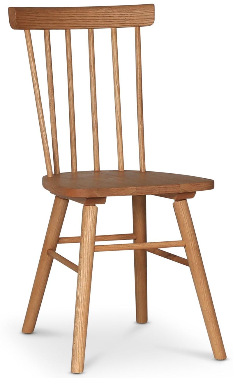 PiPi ovalt matgrupp 240 cm inkl 8 st Orust pinnstol - Oljad ekfanér, Whitewash