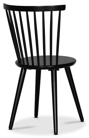 PiPi ovalt matgrupp 240 cm inkl 8 st svarta pinnstolar Castor - Oljad ekfanér - Whitewash - Products - Möbler - Bord & matgrupp - Matgrupp