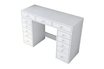 Ramender Sminkbord 120 cm - Vit - Products - Möbler - Bord & matgrupp - Sminkbord & toalettbord