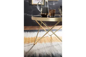 Reineck Soffbord 82 cm Runt - Svart/Guld - Products - Möbler - Bord & matgrupp - Soffbord