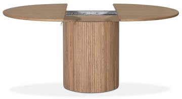 Runt matbord Ø115-160 cm - Whitewash - Whitewash - Products - Möbler - Bord & matgrupp - Matbord & köksbord