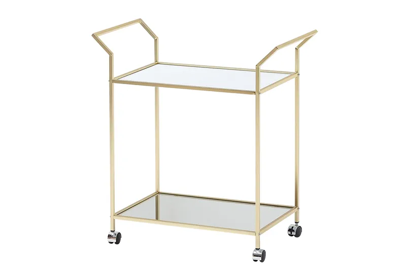 Tultered Serveringsvagn - Guld - Products - Möbler - Bord & matgrupp - Serveringsvagn & serveringsbord - Rullvagn, rullbord & serveringsbord