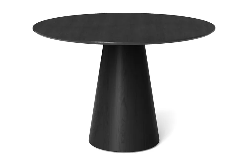 Siena Litet Matbord Runt 110cm Fanér - Svart - Products - Möbler - Bord & matgrupp - Matbord & köksbord