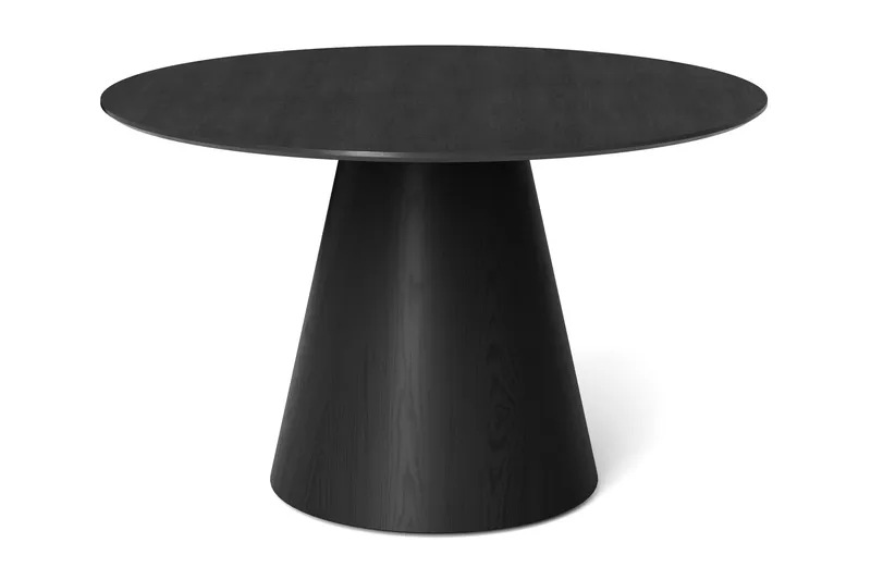 Siena Matbord Runt 130cm Fanér - Svart - Products - Möbler - Bord & matgrupp - Matbord & köksbord