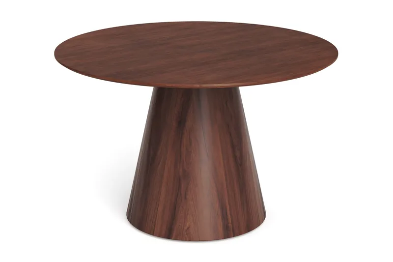 Siena Matbord Runt 130cm Fanér - Valnöt - Products - Möbler - Bord & matgrupp - Matbord & köksbord