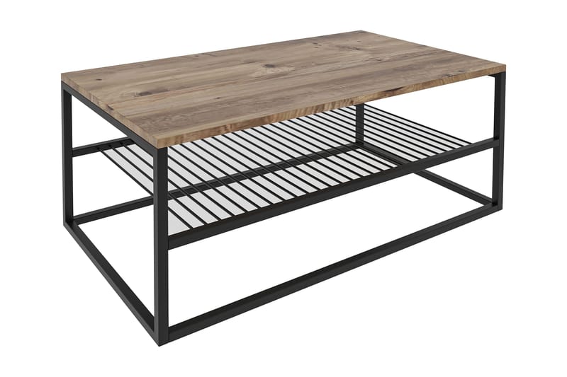 Soffbord Emlak Soffbord 95 cm Svart,Trä/Natur - Products - Möbler - Bord & matgrupp - Soffbord