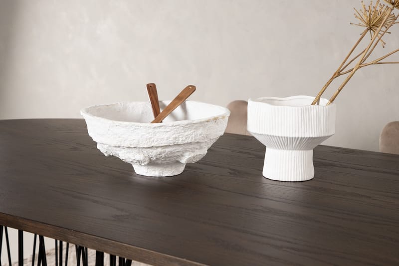 Stone Matgrupp 220 cm Oval med 4 Limhamn stolar - Beige - Products - Möbler - Bord & matgrupp - Matgrupp