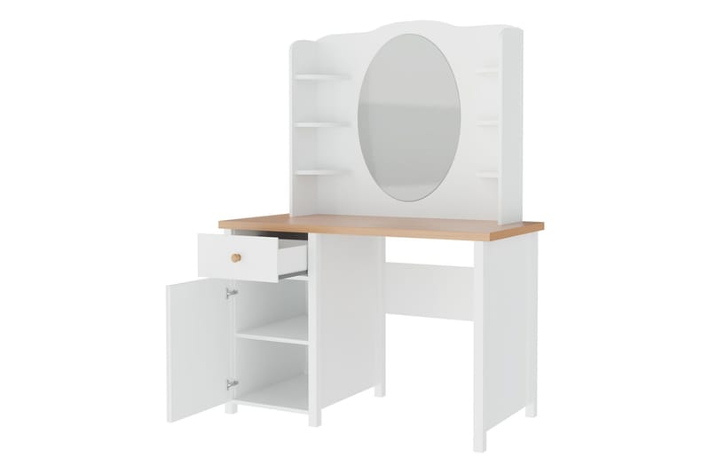 Storys Sminkbord 110x52 cm - Vit - Products - Möbler - Bord & matgrupp - Sminkbord & toalettbord