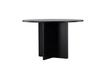 Strada Matbord 120 cm Rektangulär - Svart - Products - Möbler - Bord & matgrupp - Matbord & köksbord