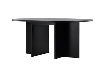 Strada Matbord 120 cm Rektangulär - Svart - Products - Möbler - Bord & matgrupp - Matbord & köksbord