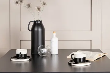 Tempe Matgrupp 80 cm Rektangulär med 2 Dyrön stolar - Svart - Products - Möbler - Bord & matgrupp - Matgrupp