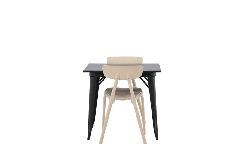 Tempe Matgrupp 80 cm Rektangulär med 2 Ursholmen stolar - Beige - Products - Möbler - Bord & matgrupp - Matgrupp