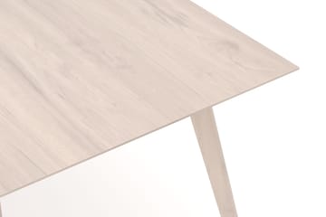 Tyrö Rektangulär Matbord & köksbord 190x90 cm Askträ - Whitewash - Products - Möbler - Bord & matgrupp - Matbord & köksbord