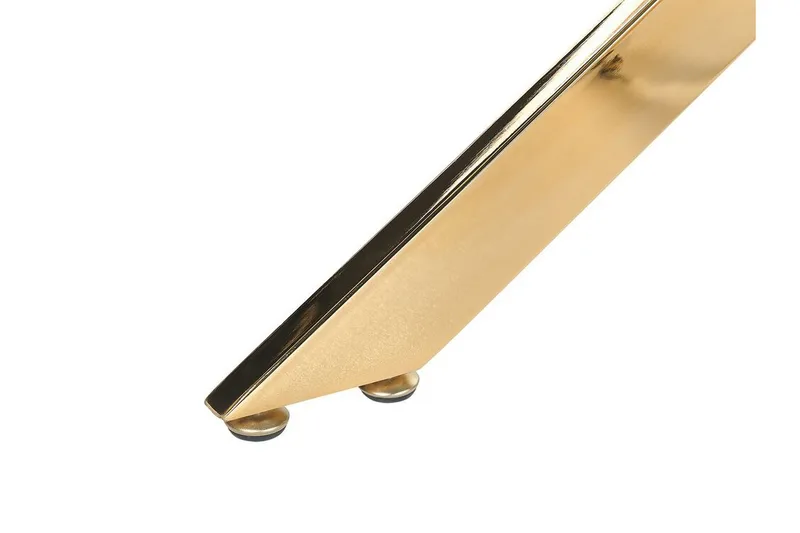 Vincenzo Matbord 70x120 cm - Transparent/Guld - Products - Möbler - Bord & matgrupp - Matbord & köksbord