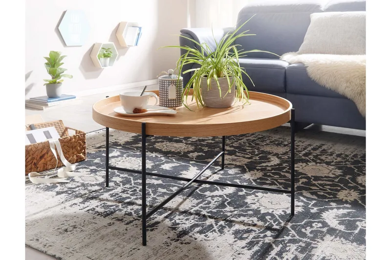Wilhem Soffbord 78 cm Rund - Natur - Products - Möbler - Bord & matgrupp - Soffbord