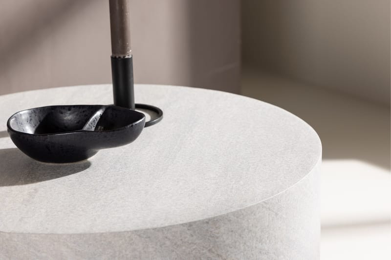York Travertin Soffbord 50 cm - Grå - Products - Möbler - Bord & matgrupp - Soffbord