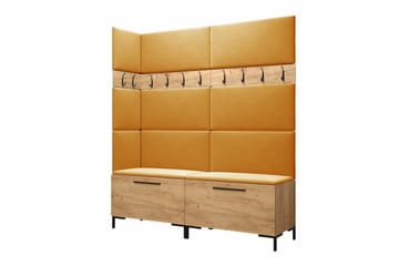 Dunvegan Hallmöbelset 168x46 cm Brown - Products - Möbler - Hallmöbler - Möbelset för hall & entre