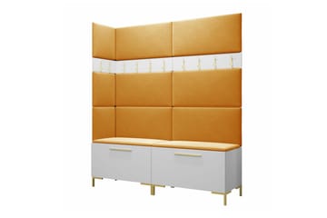 Dunvegan Hallmöbelset 168x46 cm White - Products - Möbler - Hallmöbler - Möbelset för hall & entre