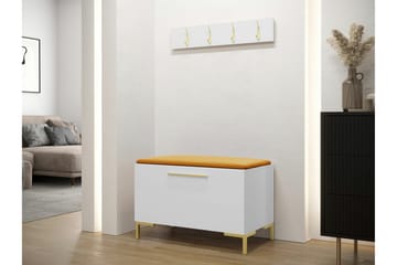 Dunvegan Hallmöbelset 84x44 cm White - Products - Möbler - Hallmöbler - Möbelset för hall & entre