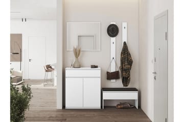 Simply Hallmöbelset - Vit - Products - Möbler - Hallmöbler - Möbelset för hall & entre