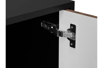 Belonger Tv-bänk 200 cm - Svart/Valnöt - Products - Möbler - TV- & Mediamöbler - TV bänk & mediabänk