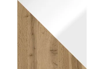 Brya Tv-skåp 180 cm - Vit/Natur - Products - Möbler - TV- & Mediamöbler - TV bänk & mediabänk