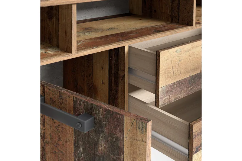 Cadle TV-Bänk 161 cm - Brun/Grå - Products - Möbler - TV- & Mediamöbler - TV bänk & mediabänk