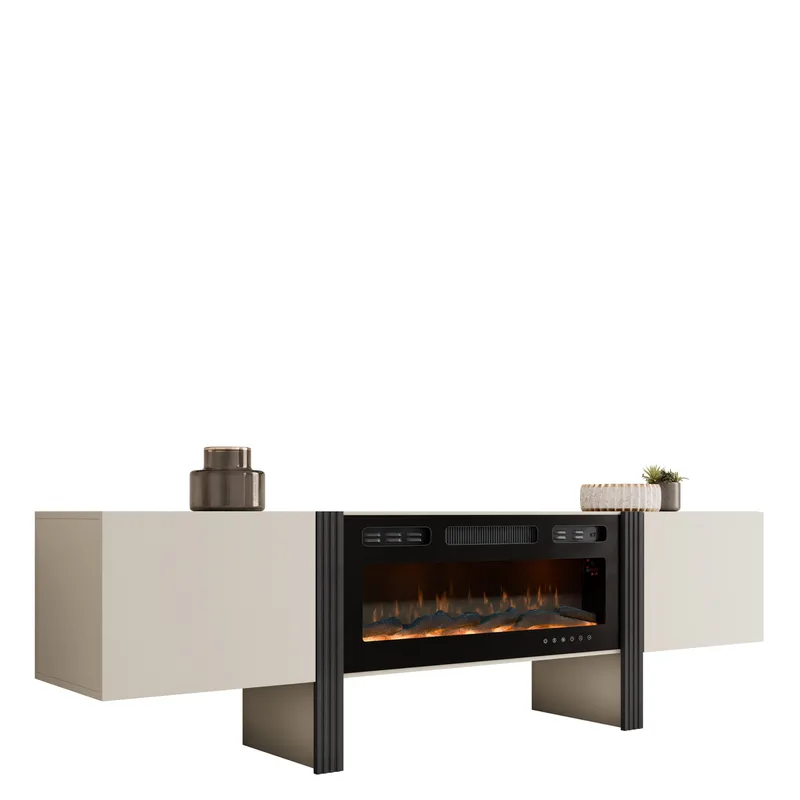 Calvenn Tv-Bänk Eldstad 200 cm
