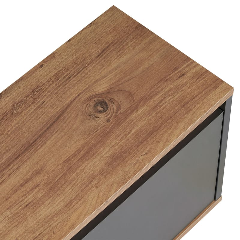 Domar Tv-bänk 160 cm - Antracit, Atlantic pine - Products - Möbler - TV- & Mediamöbler - TV bänk & mediabänk