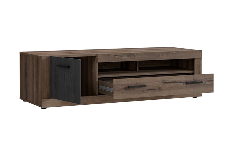 Elhovo Tv-bänk 143 cm - Brun - Products - Möbler - TV- & Mediamöbler - TV bänk & mediabänk